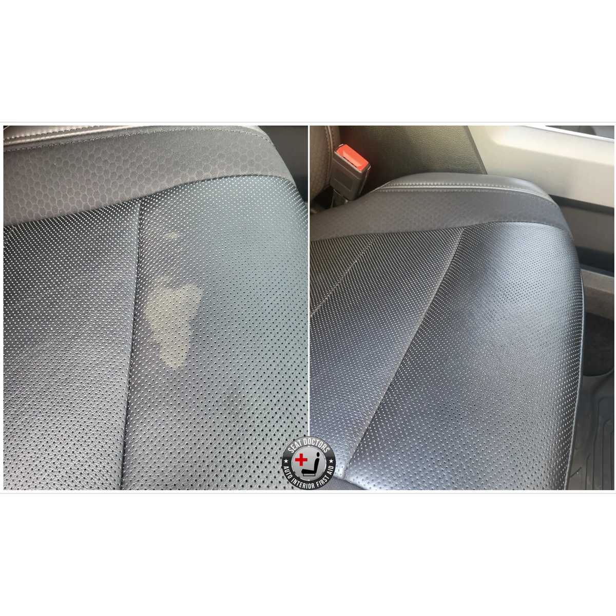 Color Repair - 2019 Ford F-150 with Black leather