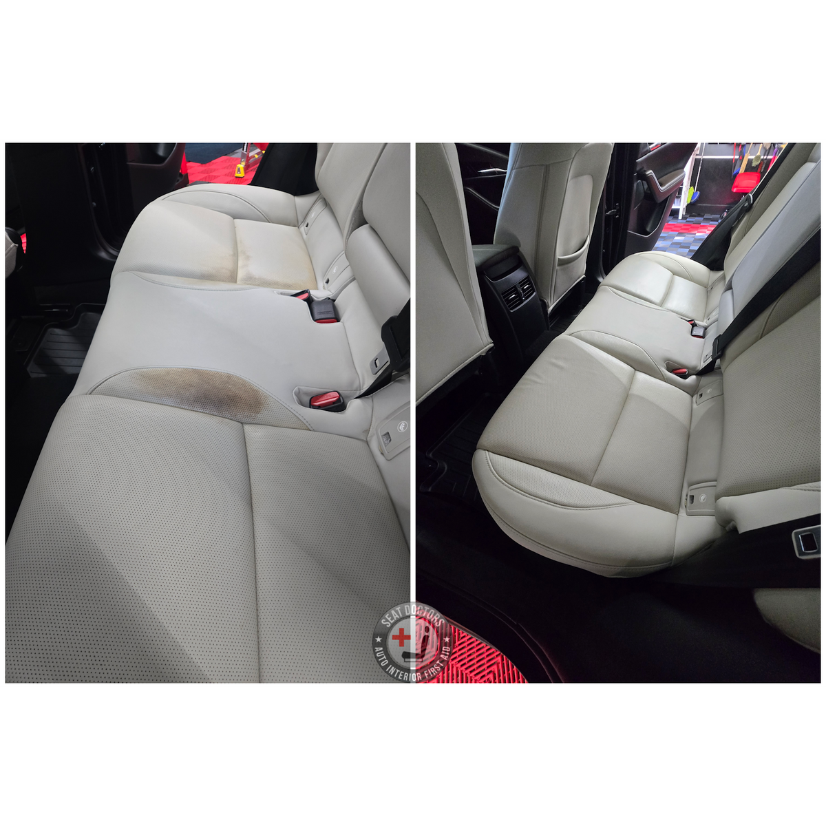 Color Repair - 2021 Mazda CX-30 with White leather
