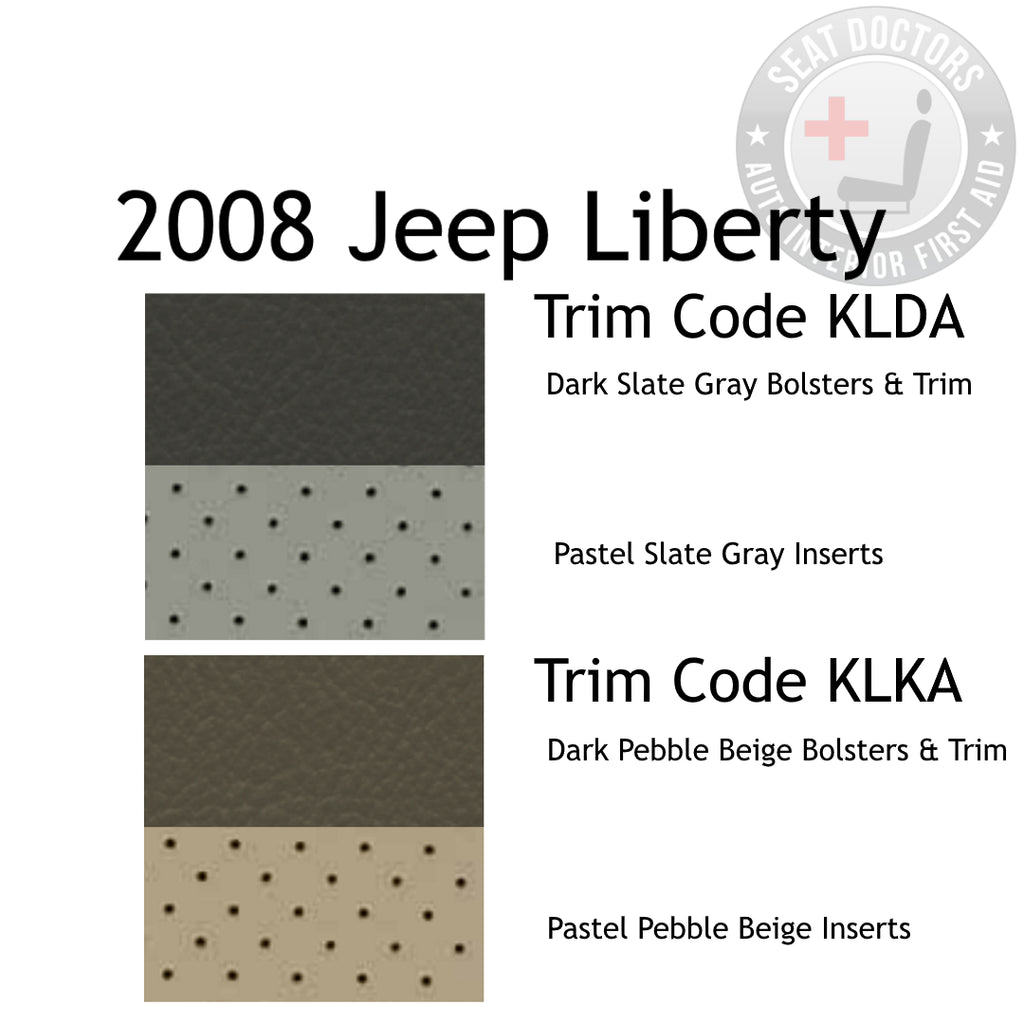 Jeep Liberty Leather Dye
