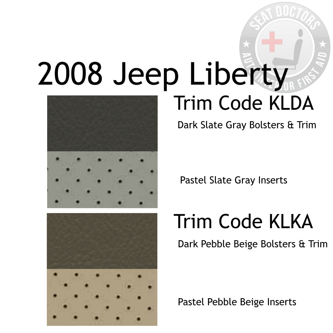 Jeep Liberty Leather Dye