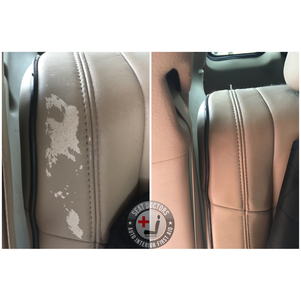 Jeep Grand Cherokee Leather Dye