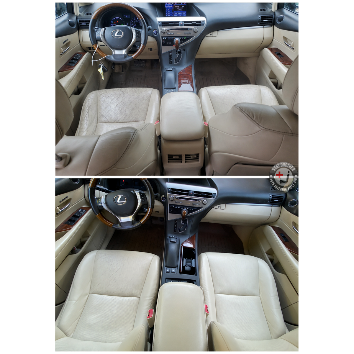 Lexus RX Leather Dye