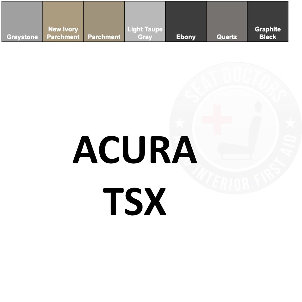 Acura TSX Leather Dye