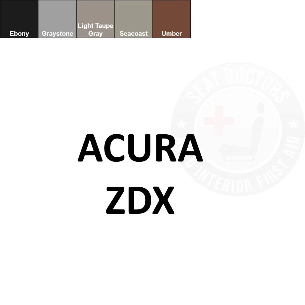 Acura ZDX Leather Dye