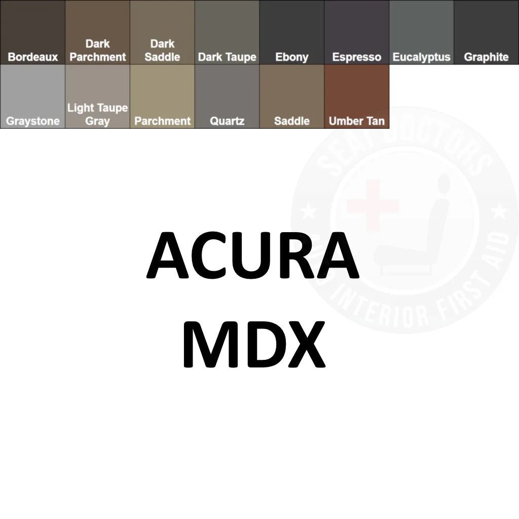 Acura MDX Leather Dye