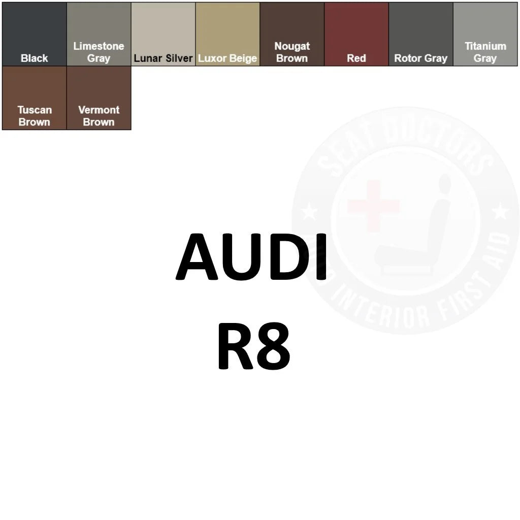 Audi R8 Leather Dye