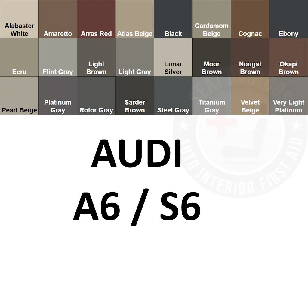Audi A6 / S6 Leather Dye