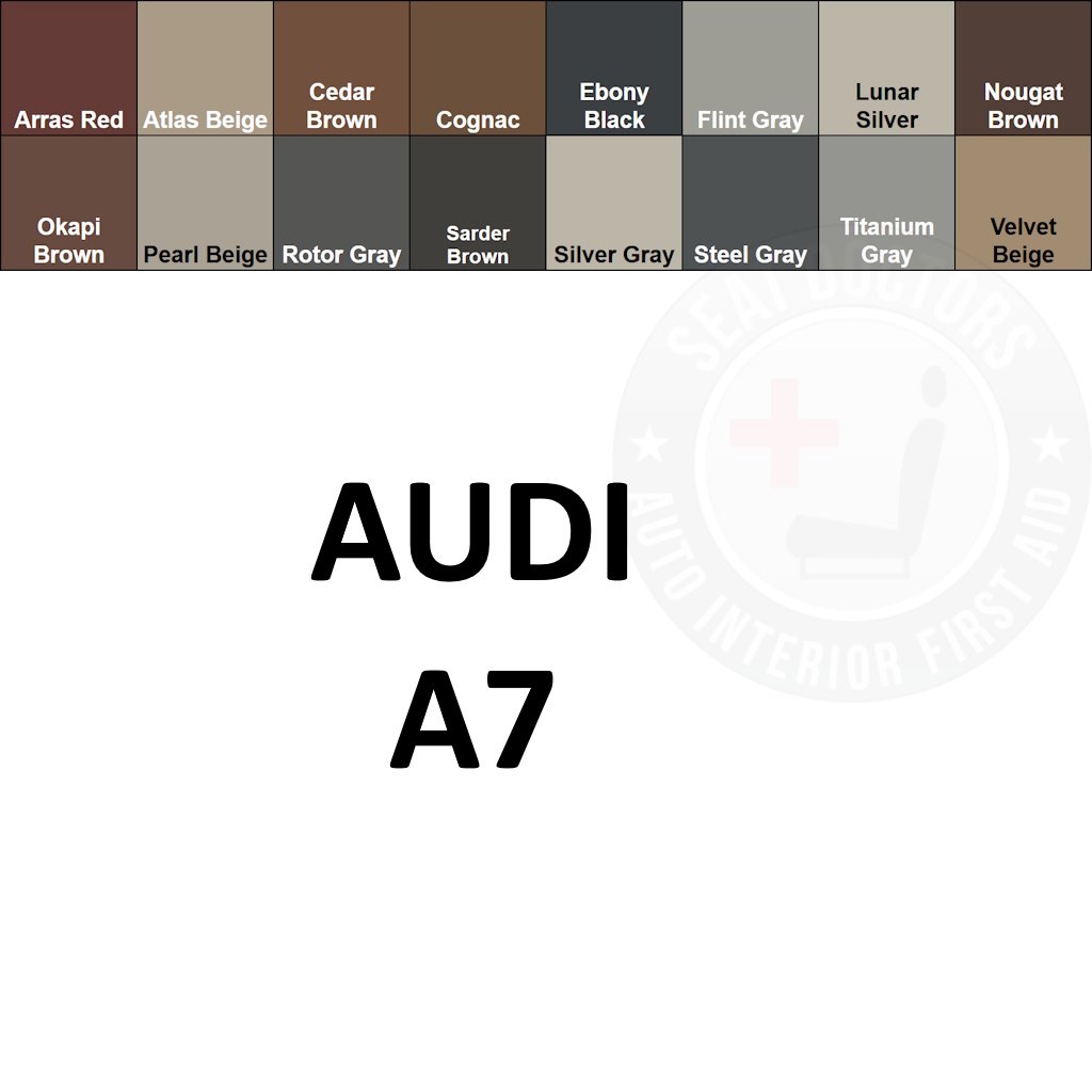 Audi A7 Leather Dye