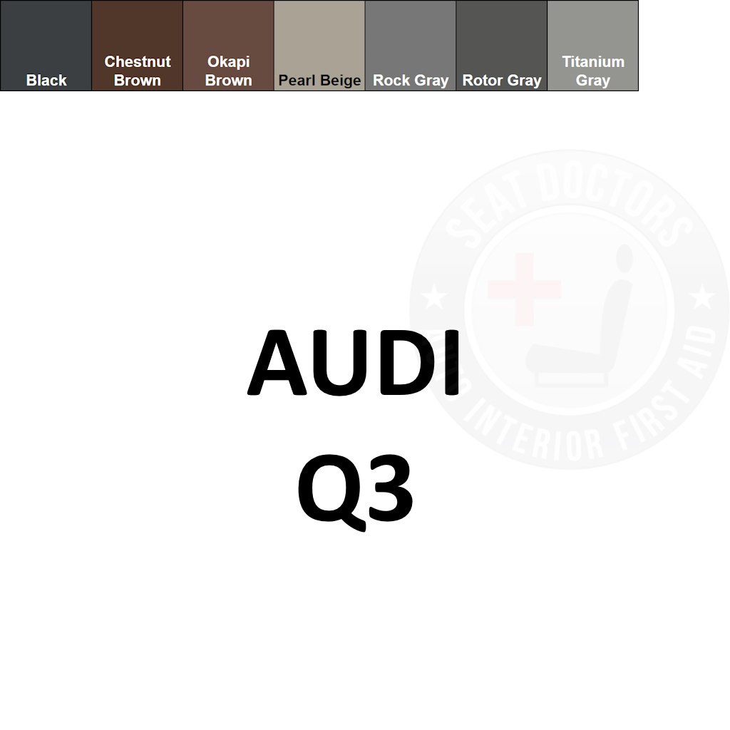 Audi Q3 Leather Dye