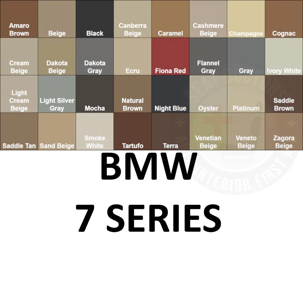 BMW 7 Series Leather Dye