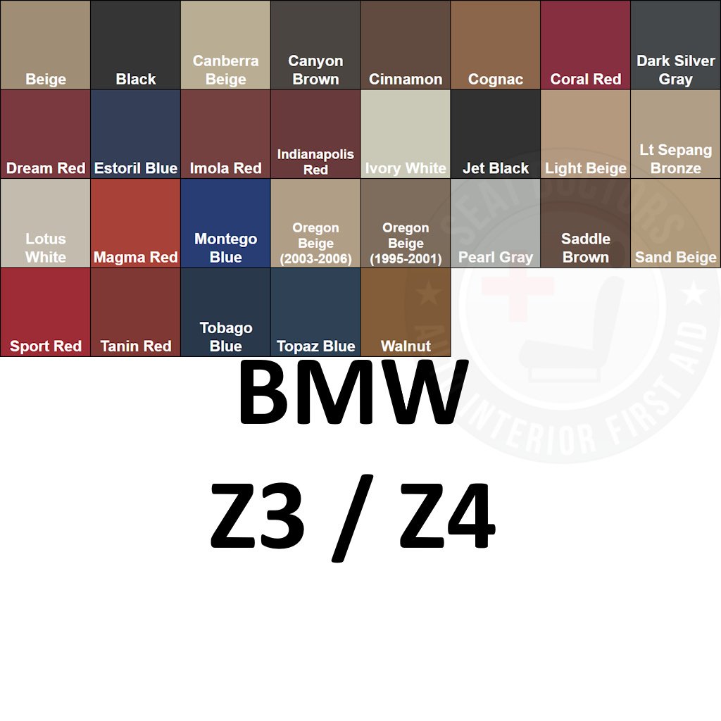 BMW Z3 / Z4 Leather Dye