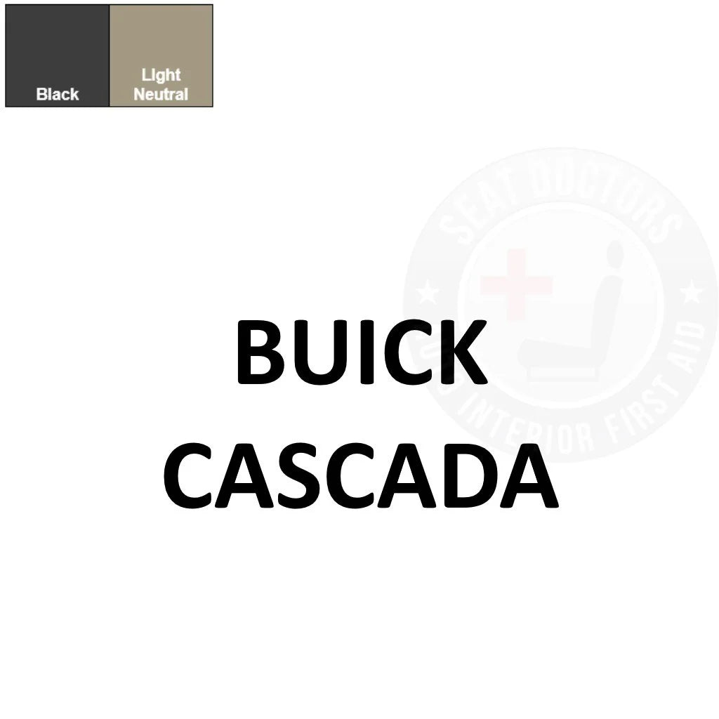 Buick Cascada Leather Dye