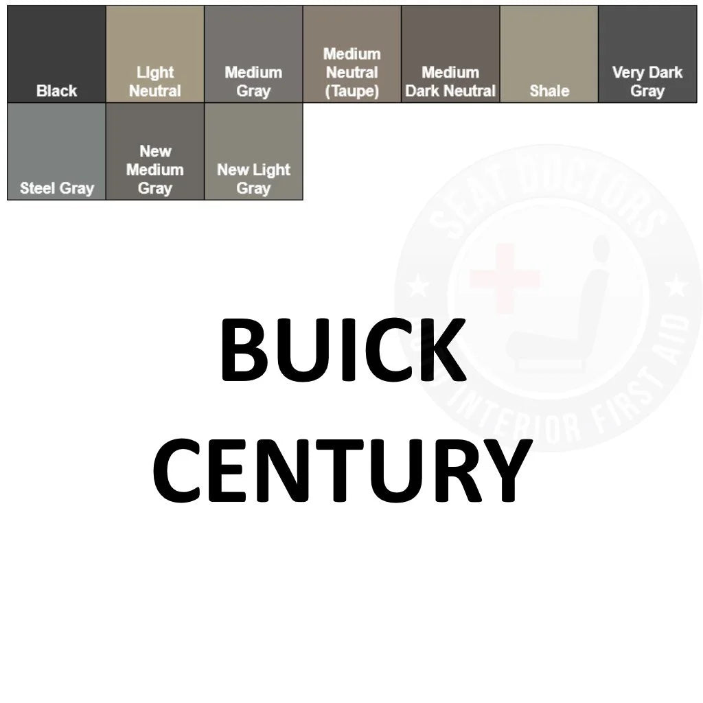 Buick Century Leather Dye