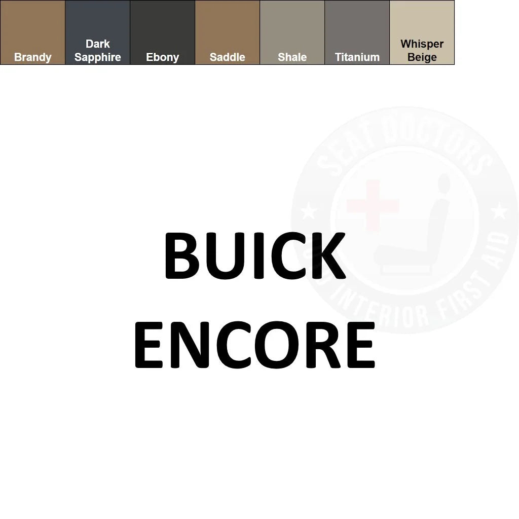 Buick Encore Leather Dye