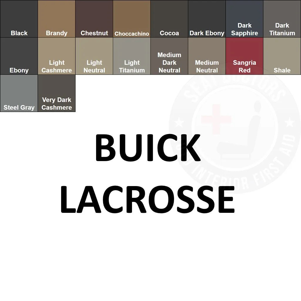 Buick LaCrosse Leather Dye