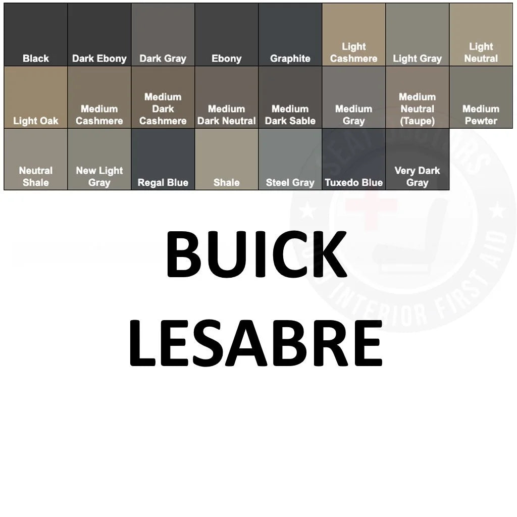 Buick LeSabre Leather Dye