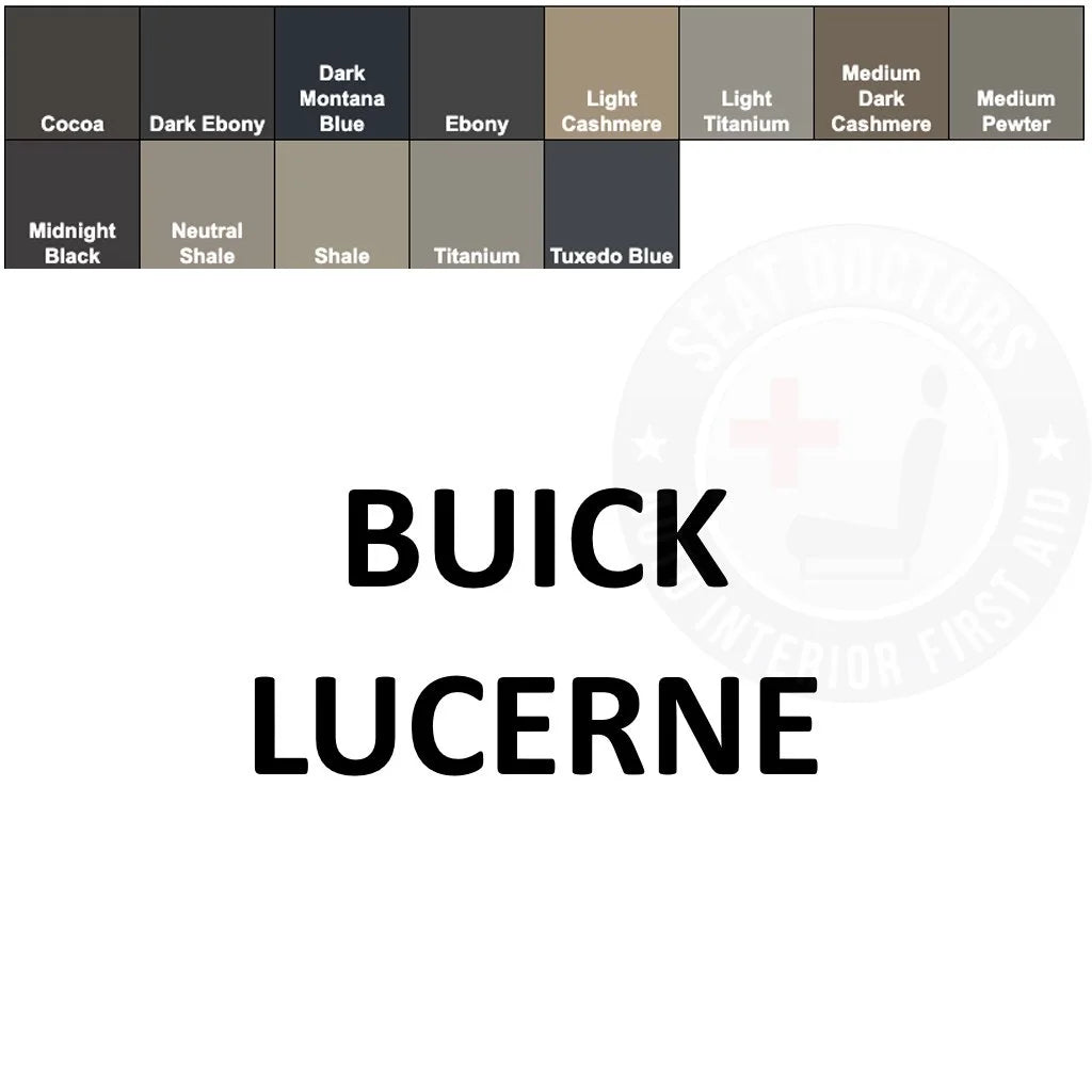 Buick Lucerne Leather Dye