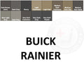 Buick Rainier Leather Dye