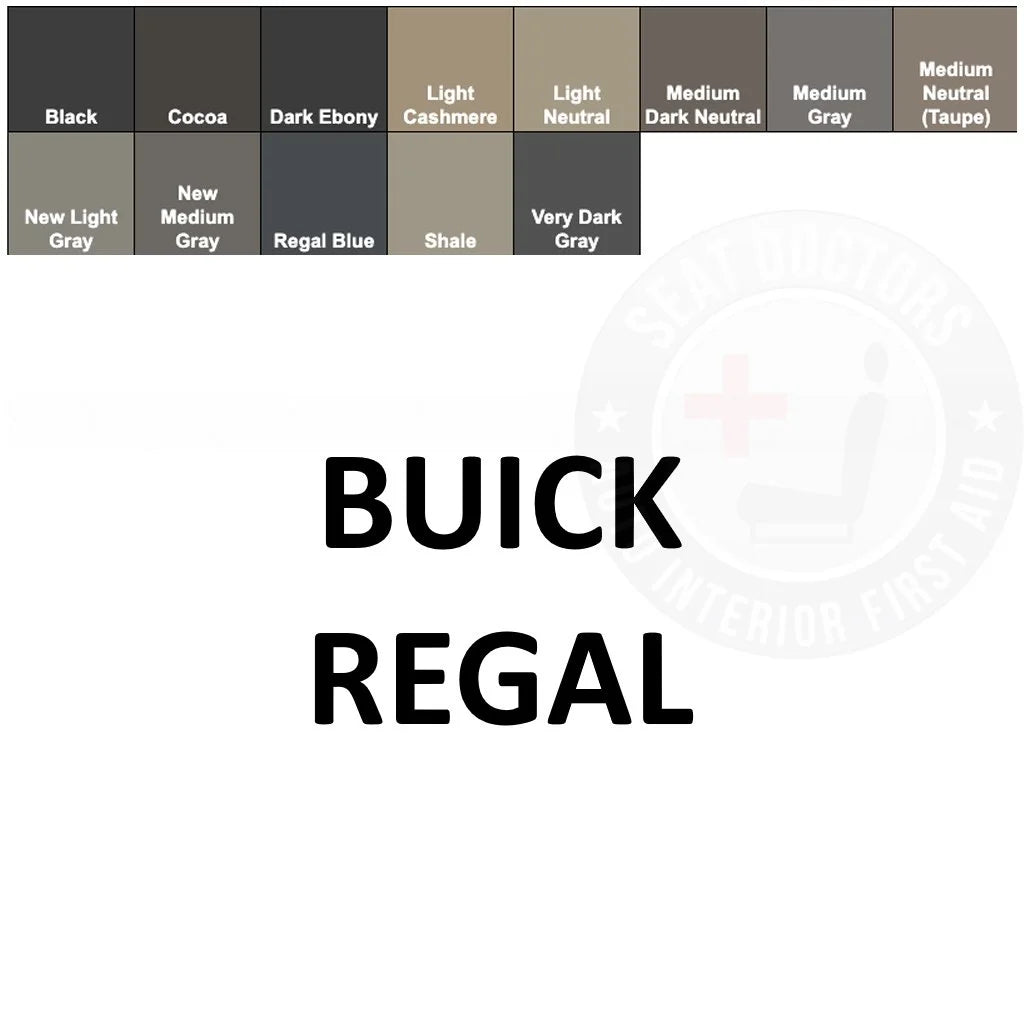 Buick Regal Leather Dye