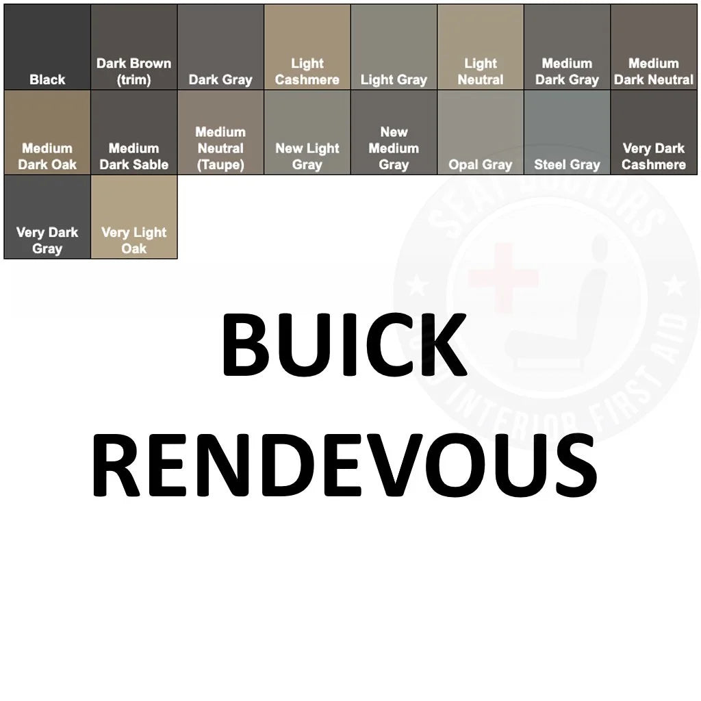 Buick Rendezvous Leather Dye