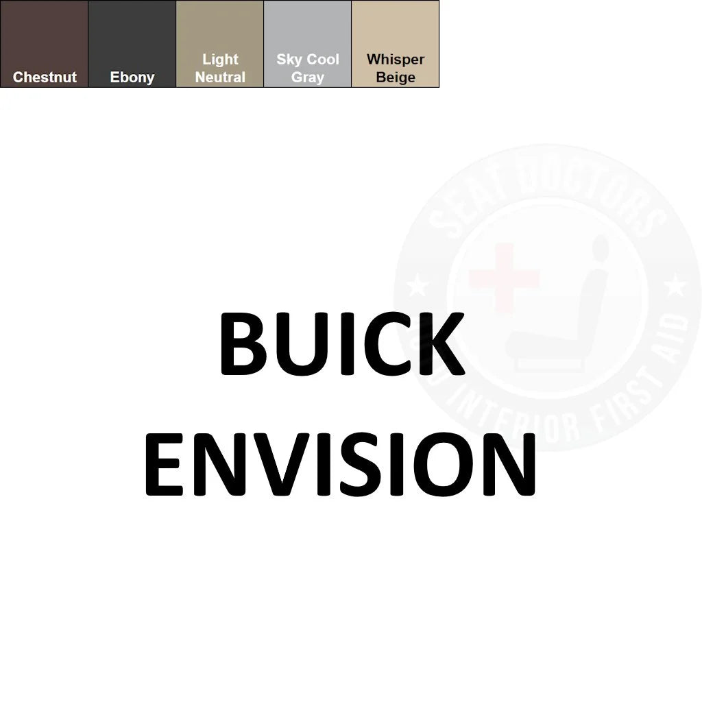 Buick Envision Leather Dye