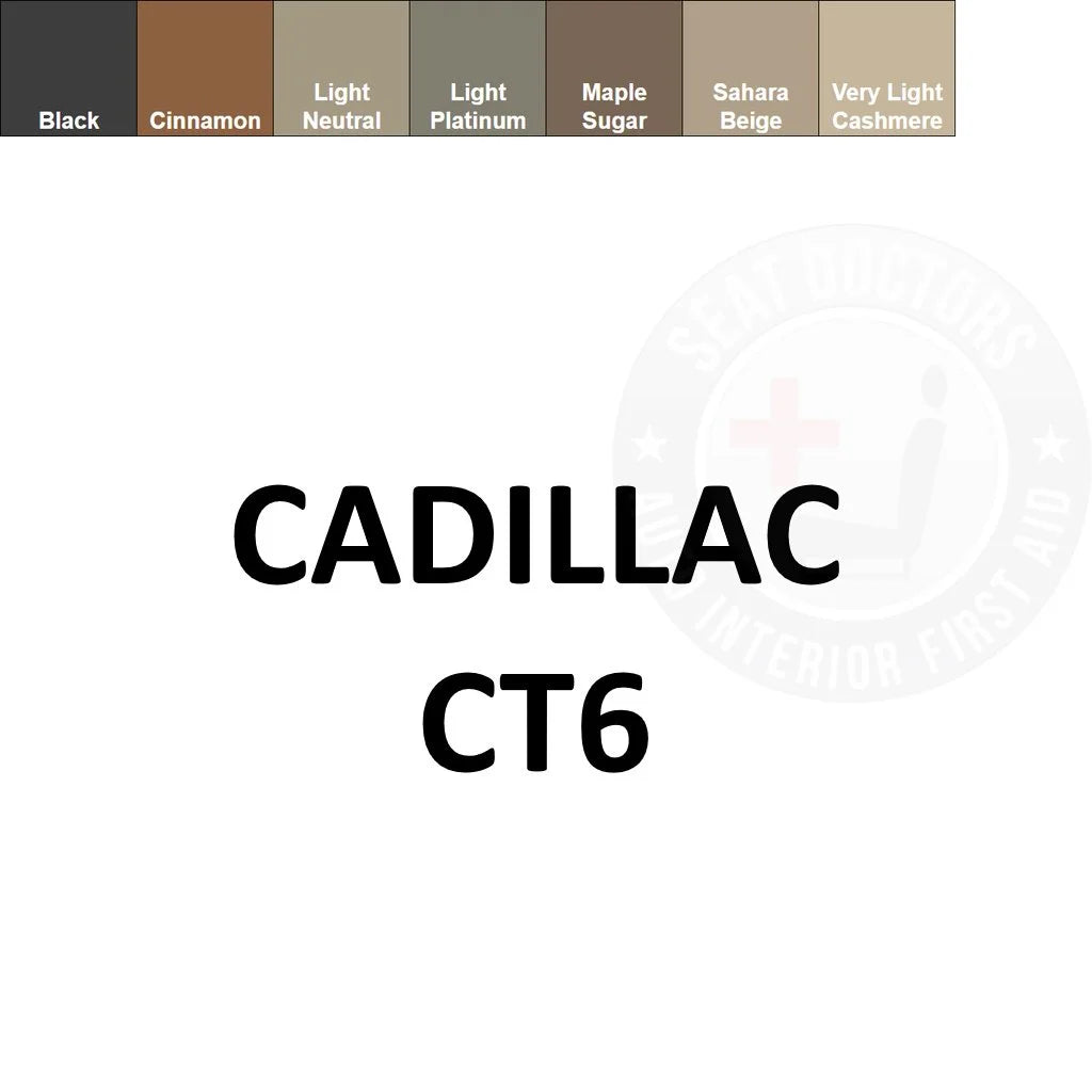 Cadillac CT6 Leather Dye
