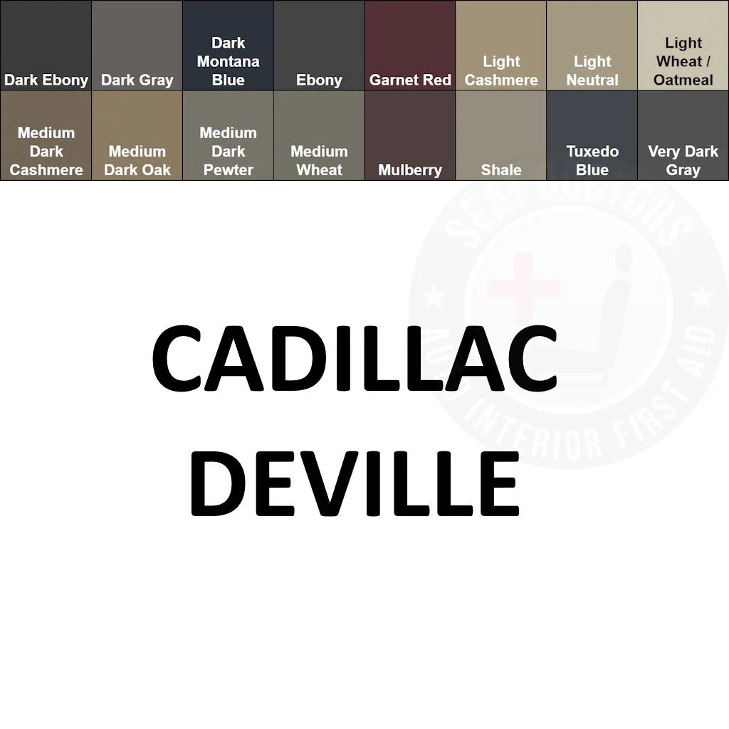 Cadillac Deville Leather Dye