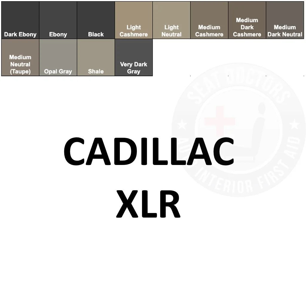 Cadillac XLR Leather Dye