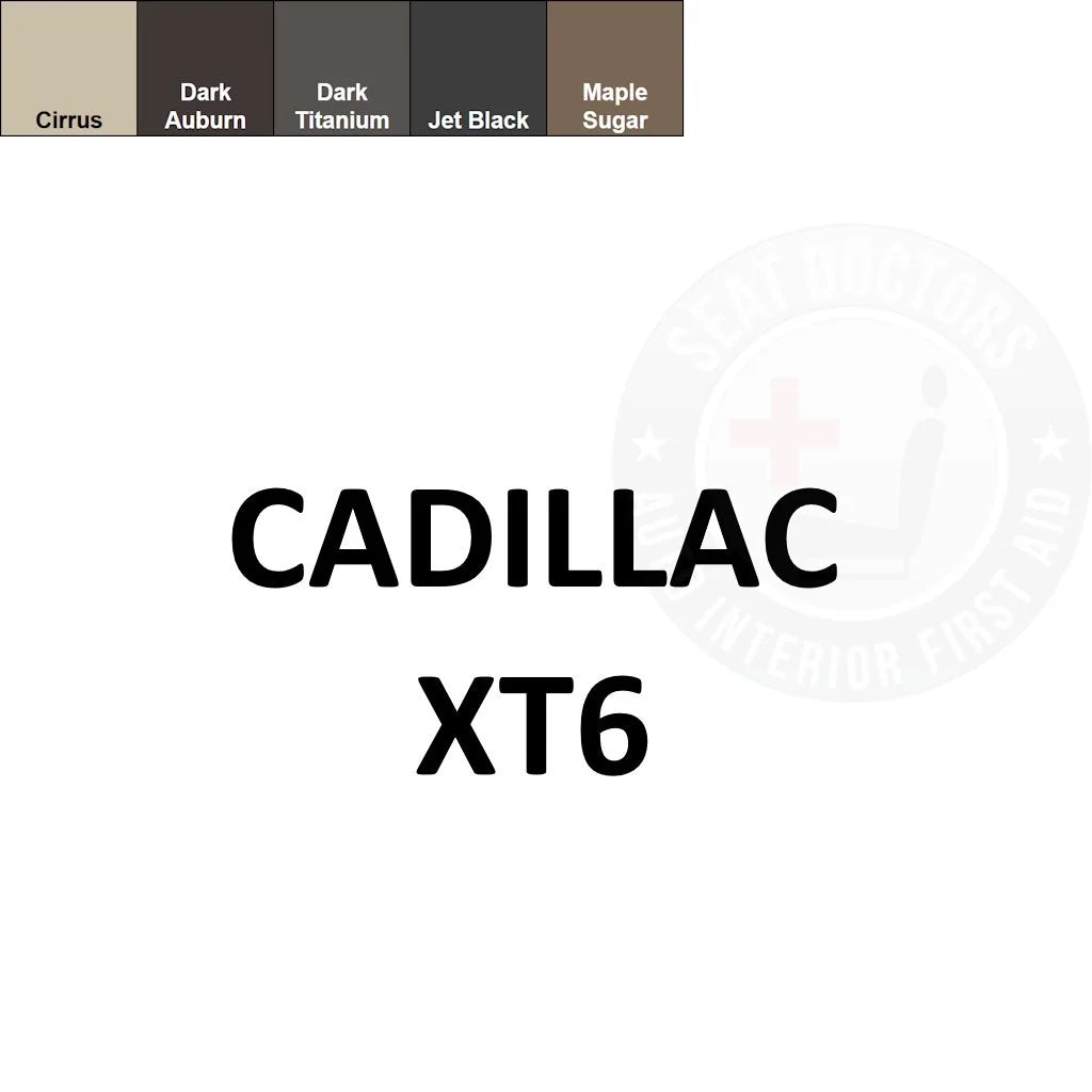 Cadillac XT6 Leather Dye