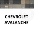 Chevrolet Avalanche Leather Dye