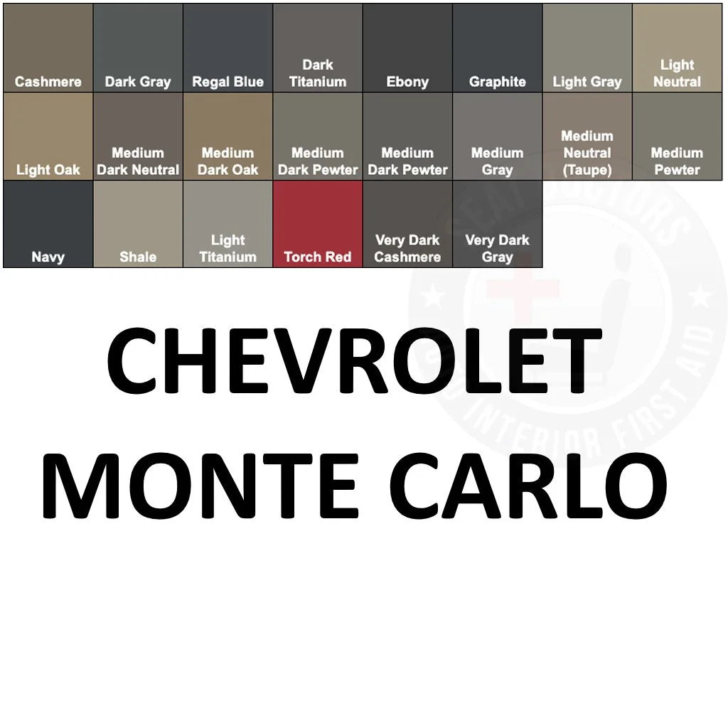 Chevrolet Monte Carlo Leather Dye