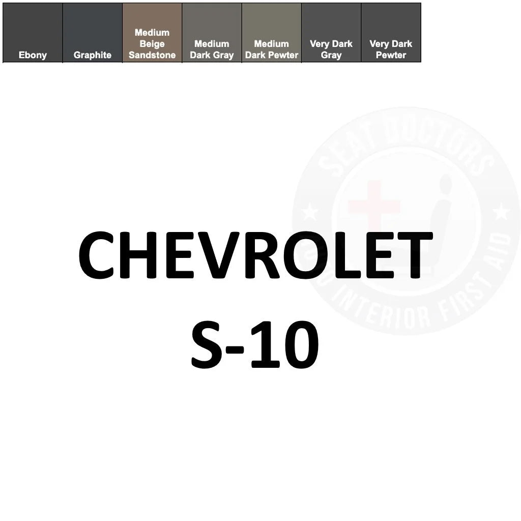 Chevrolet S-10 Leather Dye