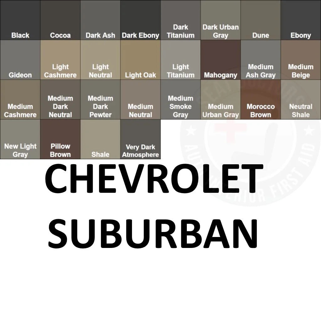 Chevrolet Suburban Leather Dye