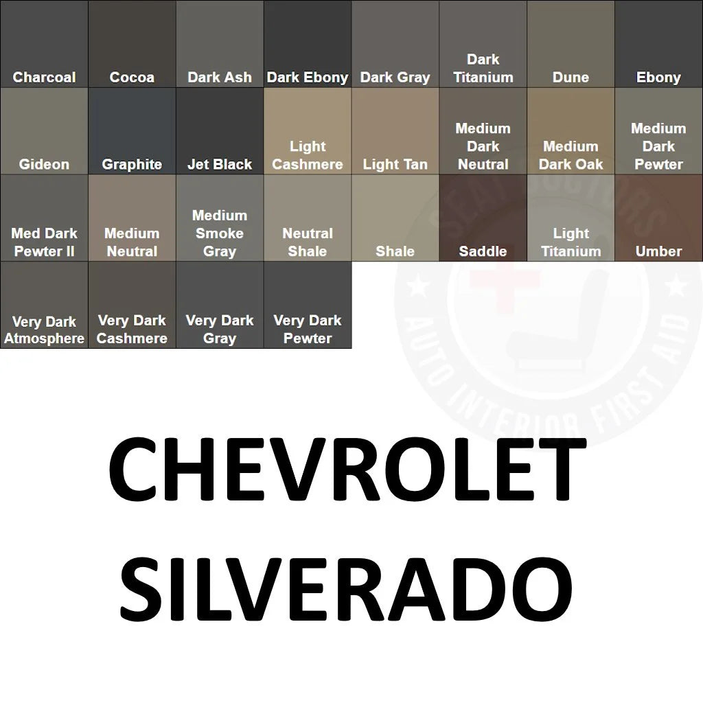 Chevrolet Silverado Leather Dye
