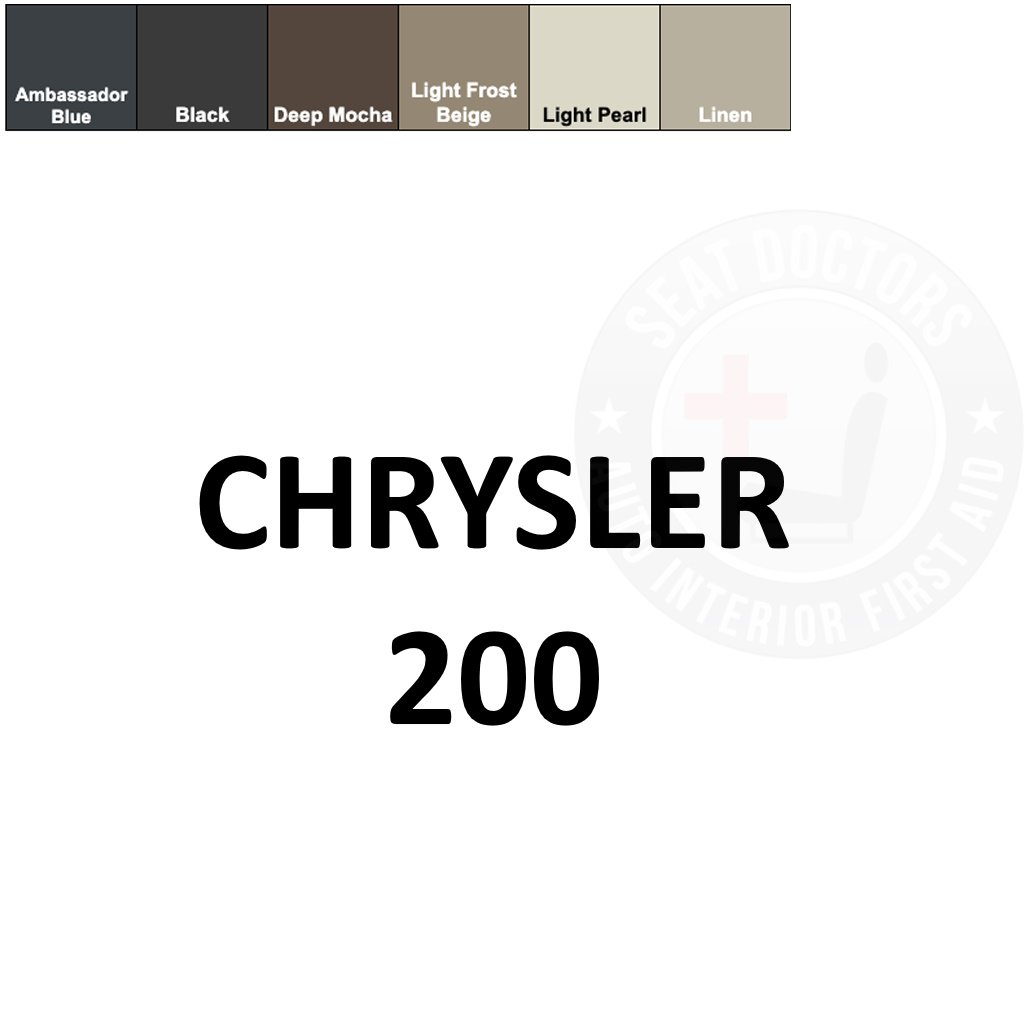Chrysler 200 Leather Dye