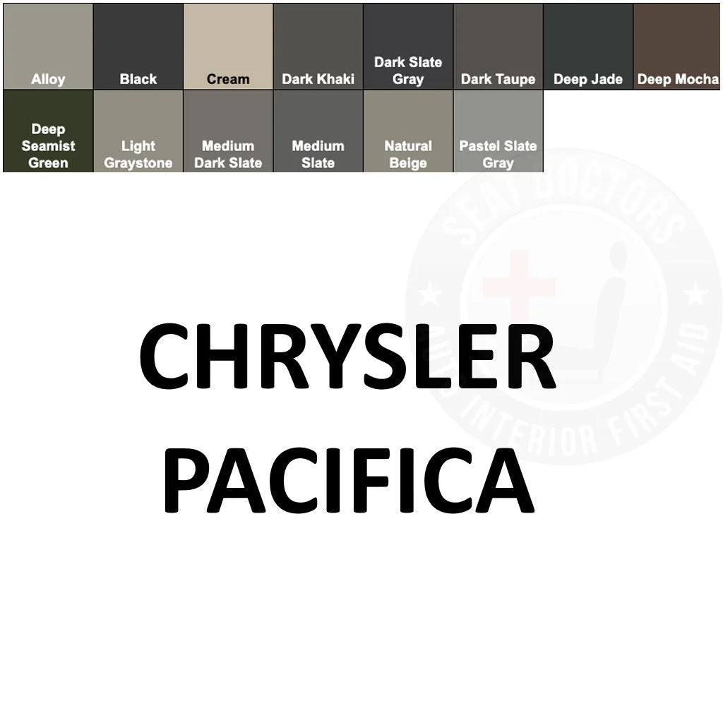 Chrysler Pacifica Leather Dye