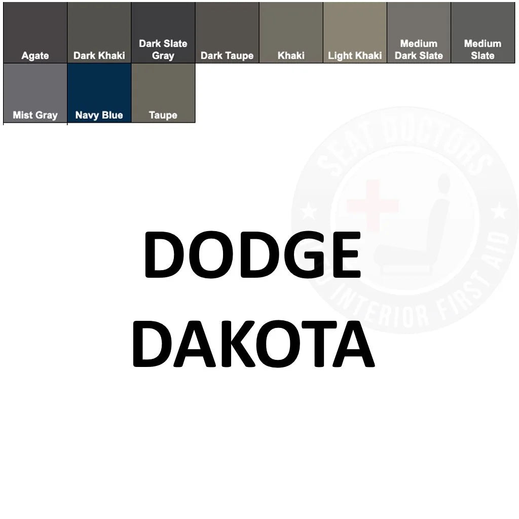 Dodge Dakota Leather Dye