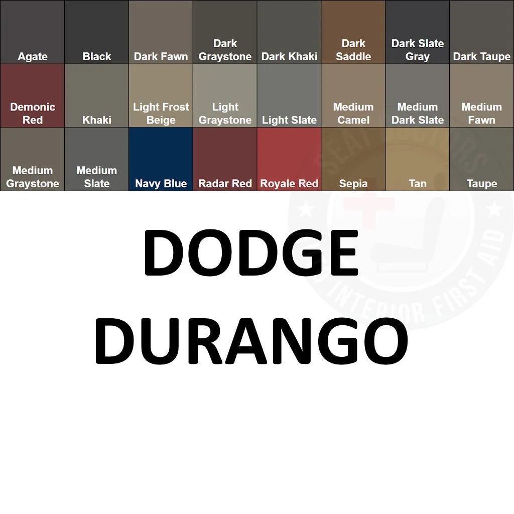 Dodge Durango Leather Dye
