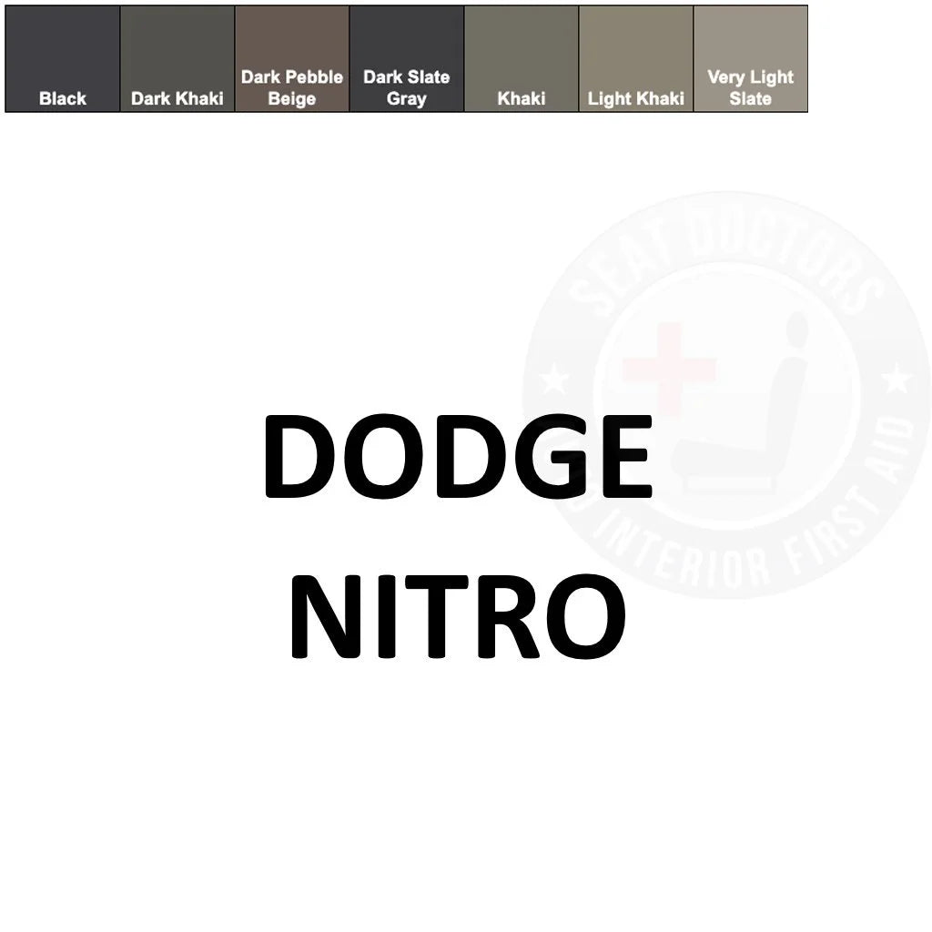 Dodge Nitro Leather Dye