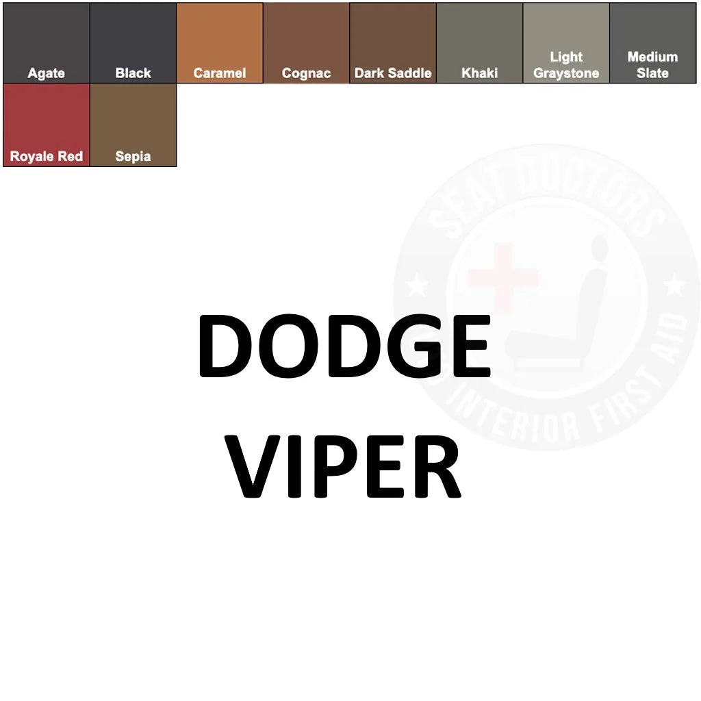 Dodge Viper Leather Dye