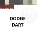 Dodge Dart Leather Dye