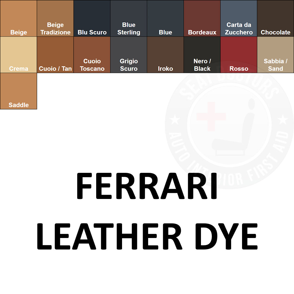 Ferrari Leather Dye