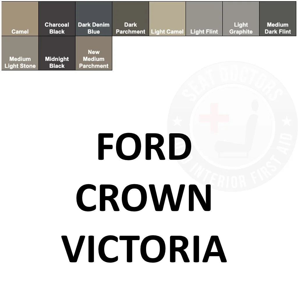 Ford Crown Victoria Leather Dye