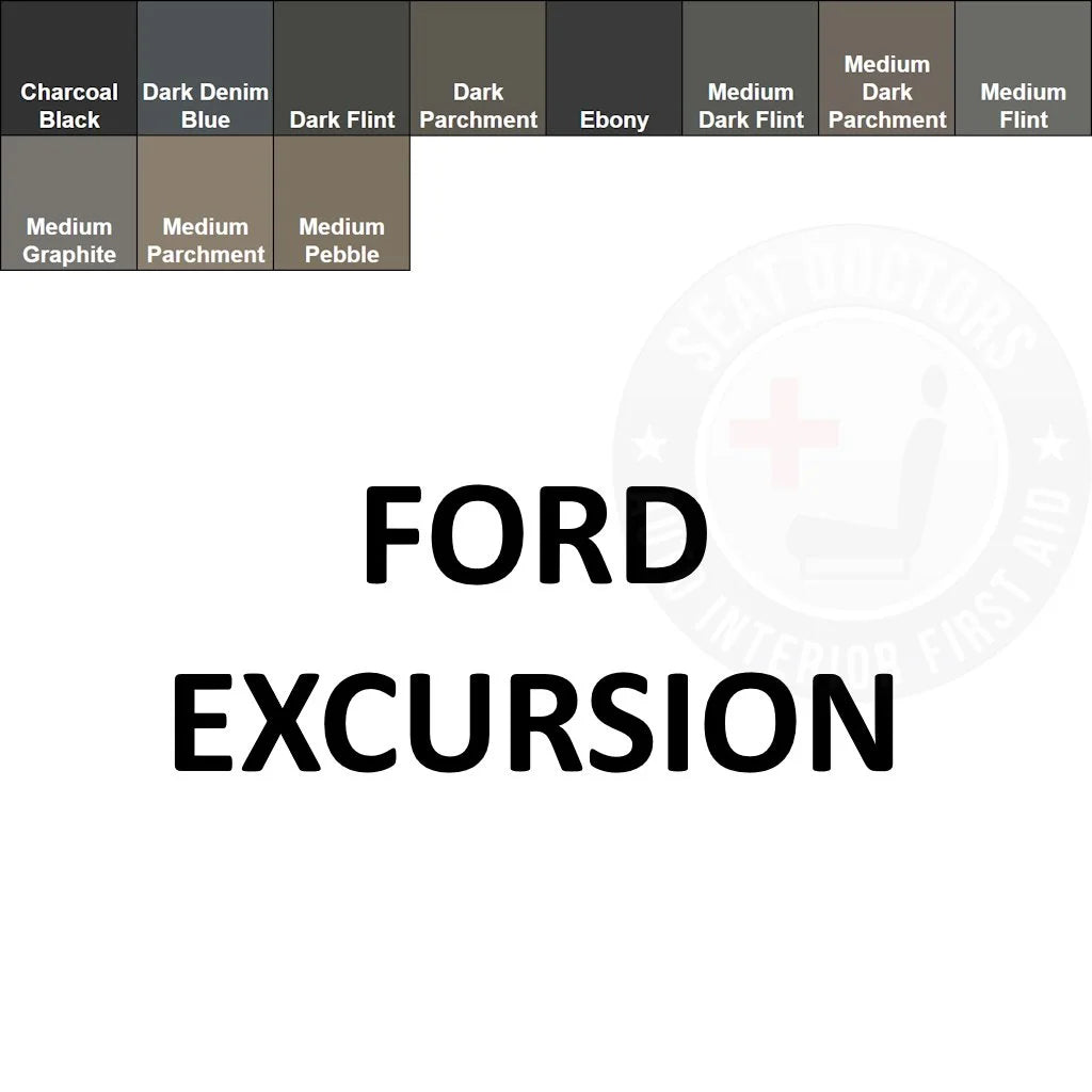 Ford Excursion Leather Dye