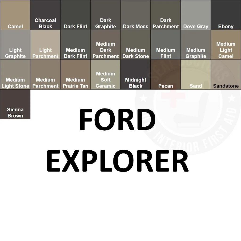 Ford Explorer Leather Dye