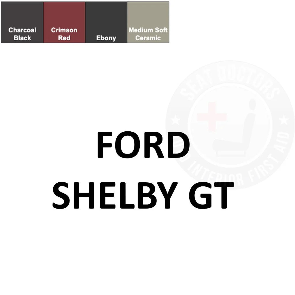 Ford Shelby GT Leather Dye