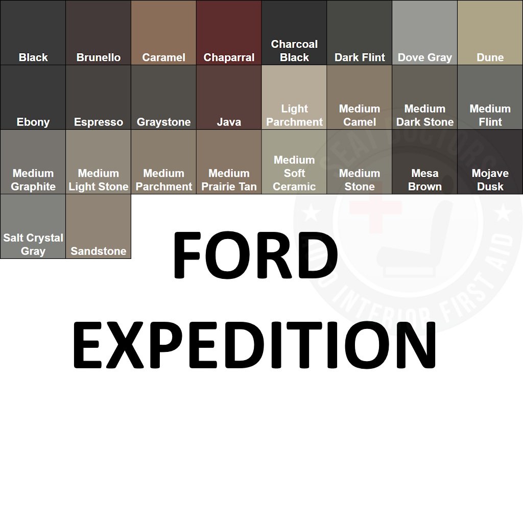 Ford Expedition Leather Dye