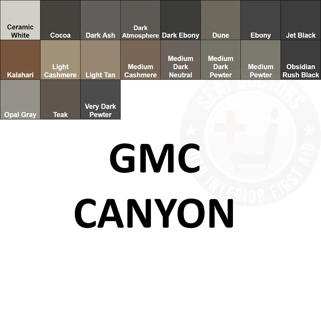 GMC Canyon Leather Dye