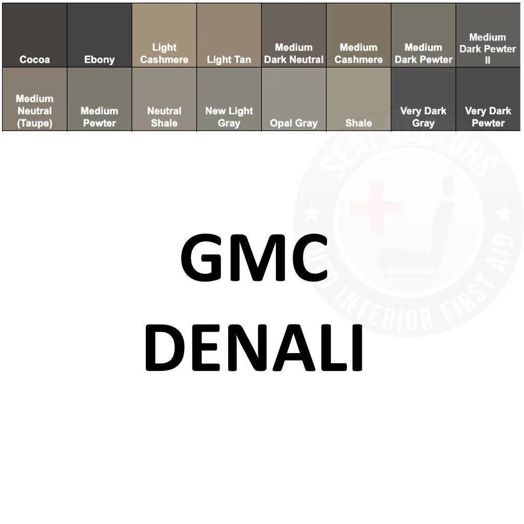 GMC Denali Leather Dye