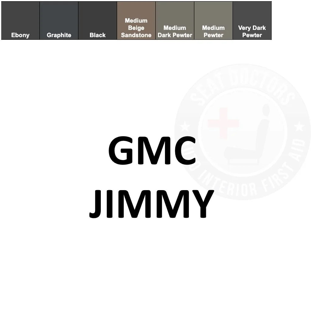 GMC Jimmy Leather Dye